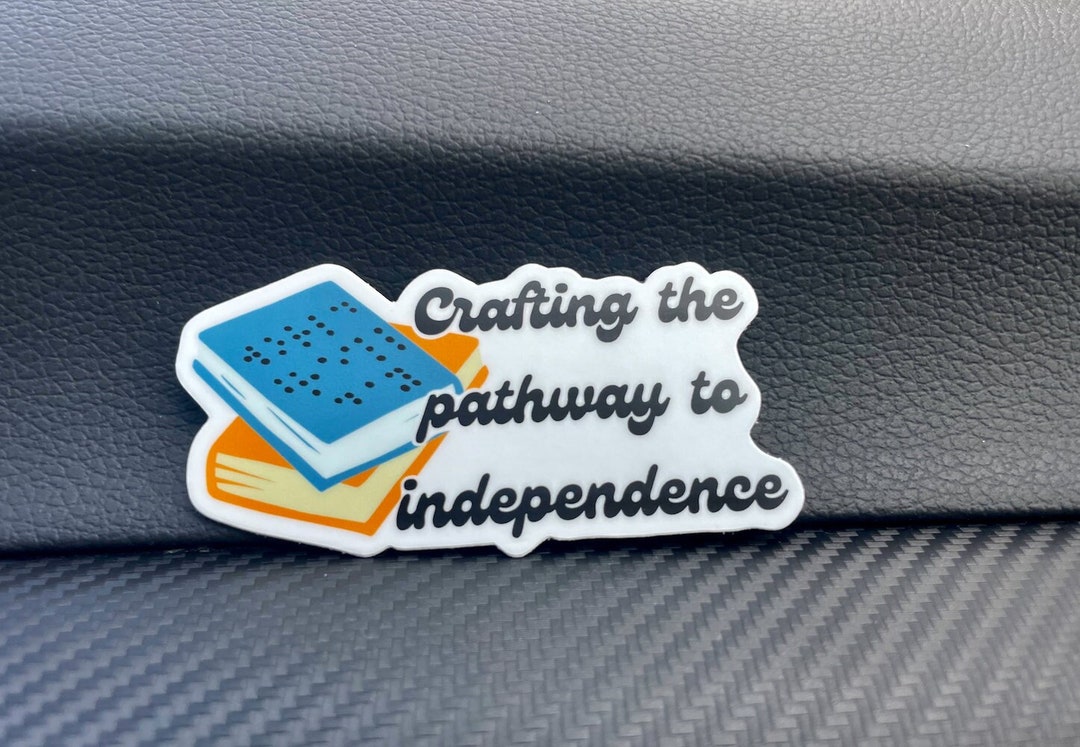 Braille TVI Sticker Braille Teacher Sticker TVI Gift Etsy