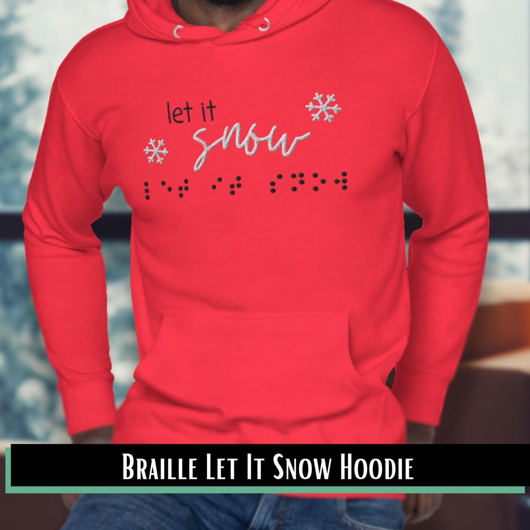 IVORY BRAILLE FRAGILE SWEATSHIRT