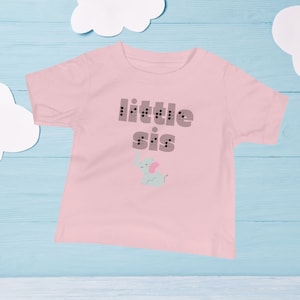 Kleine Schwester Low Vision Babyshirt, Baby Schwester Low Vision Shirt, Low Vision Babyshirt, Blinde Schwester Babyshirt, Blind Baby Shirt