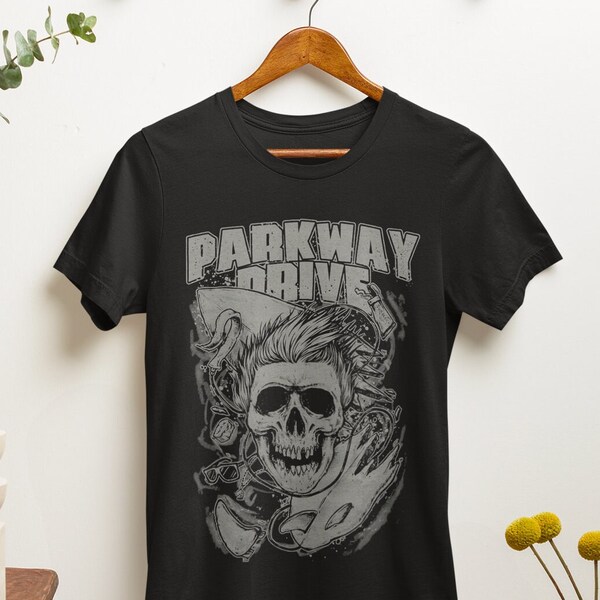 Parkway Drive T-Shirt - Metal Music Shirt - Glitch - Prey - Carrion - Vice Grip - Parkway Drive Merch - Unisex Cotton Tee - Sizes S to 5XL