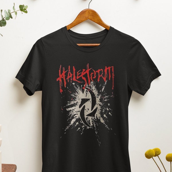 Halestorm T-Shirt - Metal Music Shirt - I Miss The Misery - Bad Romance - I Get Off - Halestorm Merch -Unisex Cotton Tee - Sizes S to 5XL