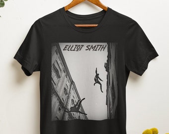 Elliot Smith T-Shirt - Indie Rock Shirt - Between The Bars - Angeles - Say Yes - Elliot Smith Merch - Unisex Baumwoll T-Shirt - Größen S bis 5XL