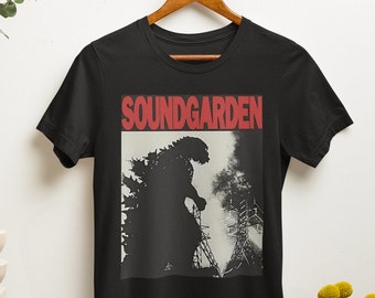 Vintage Soundgarden T-Shirt - Rock Music Shirt - Chris Cornell - Black Hole Sun - Spoonman - Unisex Cotton Tee - Sizes S to 5XL