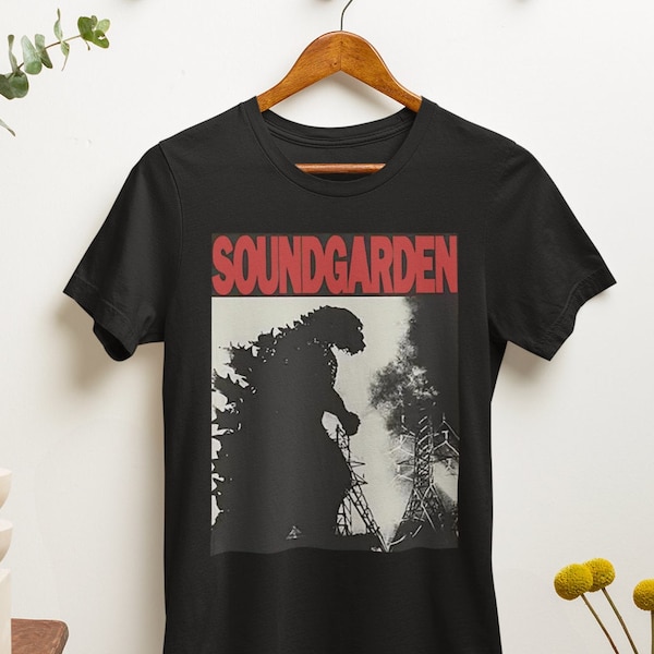 Vintage Soundgarden T-Shirt - Rockmusik Shirt - Chris Cornell - Black Hole Sun - Spoonman - Unisex Baumwoll T-Shirt - Größen S bis 5XL