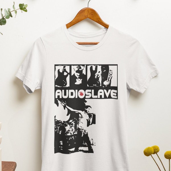 Audioslave T-Shirt - Rock Musik Shirt - Like A Stone - Be Yourself - I Am The Autobahn - Unisex Baumwoll T-Shirt - Größen S bis 5XL