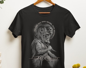 Tool Band Eye In Hand Women's Black T-Shirt + Coolie (L) 