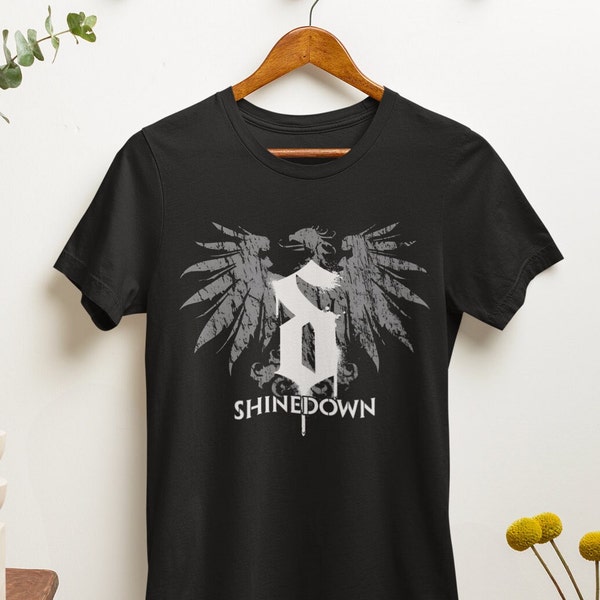 Shinedown T-shirt - Metal Music Shirt - How Did You Love? - Simple Man - Shinedown Merch  - Unisex Cotton Tee- Sizes S to 5XL