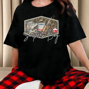 Southern Boy Fishing Camouflage Old Camo Southern Vibes Shirt, Unisex Fishing Camouflage Shirt