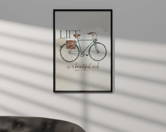 Inspirational Quotes Watercolor Wall Art Printable for Bedroom or Living Room Decoration Digital Download Instant Download
