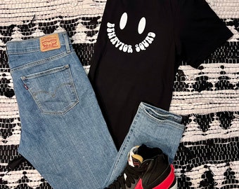 Adult Behavior Squad Graphic Tee