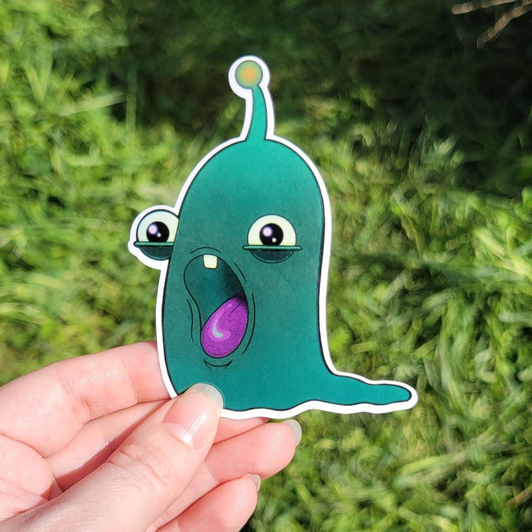 Adorable Alien UFO Sticker for Laptops, Planners, and Hydro Flasks ...