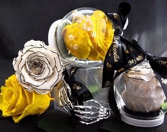 Rose Globe, Eternal Roses, Luxus Echte Rosen für immer, Perfektes Valentinstagsgeschenk, Jubiläumsgeschenk, Geburtstagsgeschenk, Muttertag