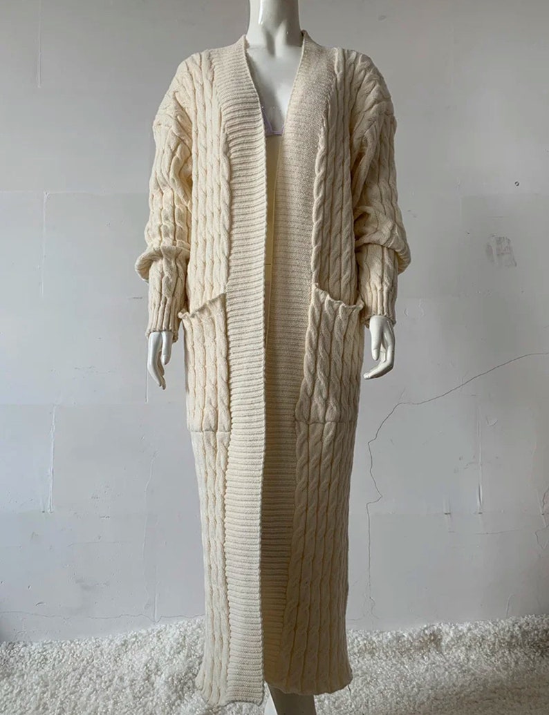Street Style Tattered Wool Cardigan Coat main image 0