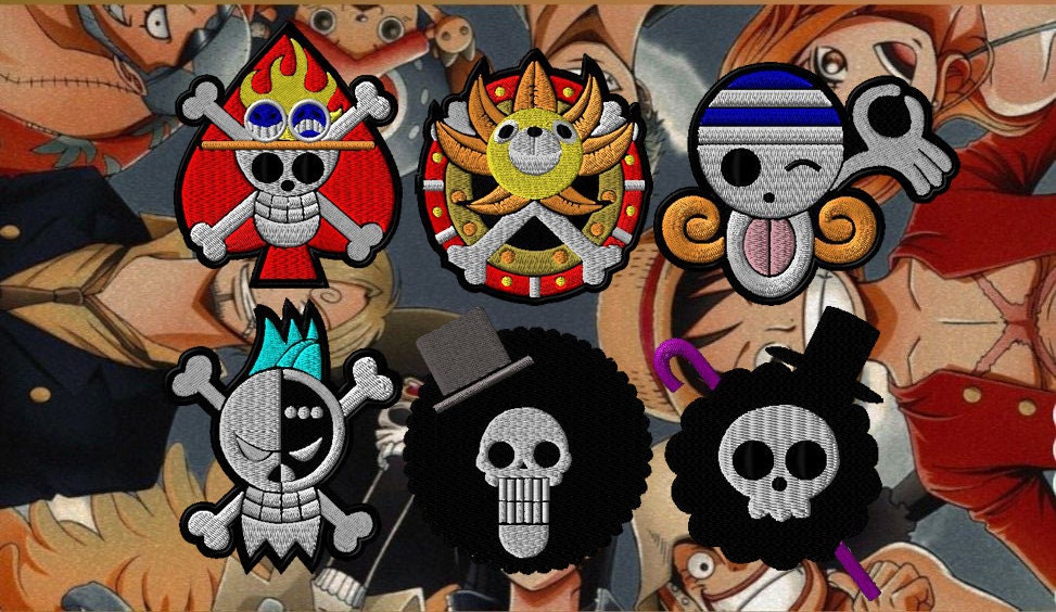 One Piece Manga Anime Live Action Nami Jolly Roger Franky Etsy