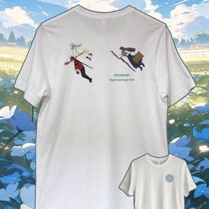 Maglietta Anime Frieren, Frieren: T-shirt Beyond Journey's End, Camicia Anime, Abbigliamento Anime, Maglietta Frieren, Camicia giapponese, Regalo Anime