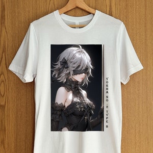 2B T Shirt, Nier Automata T Shirt, Anime T Shirt, Anime Kleding, Waifu Shirt, Videogame T Shirt, Anime Gift, Japans T Shirt, Replicant
