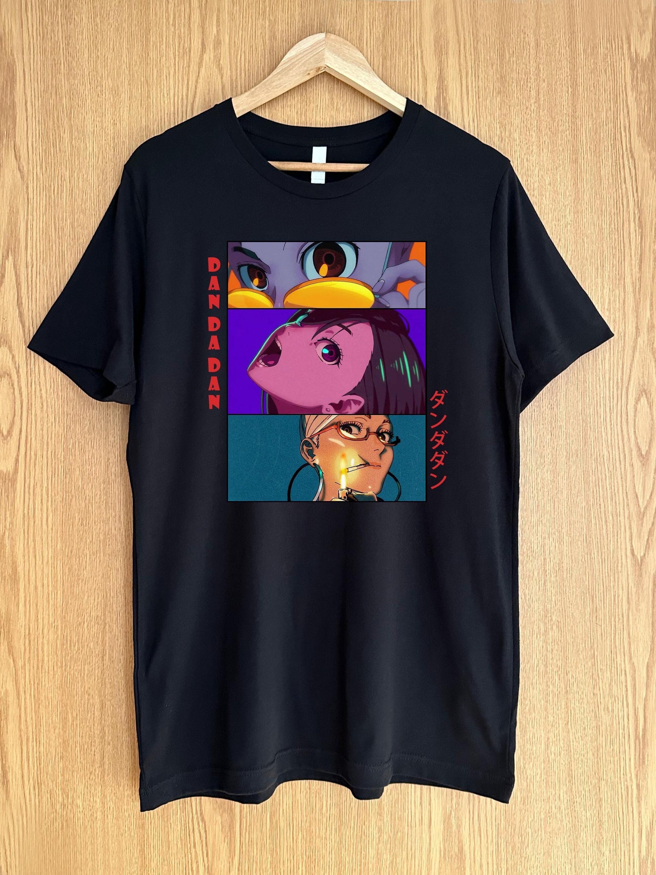 Dandadan T Shirt, Okarun, Momo Ayase, Turbo Granny, Seiko