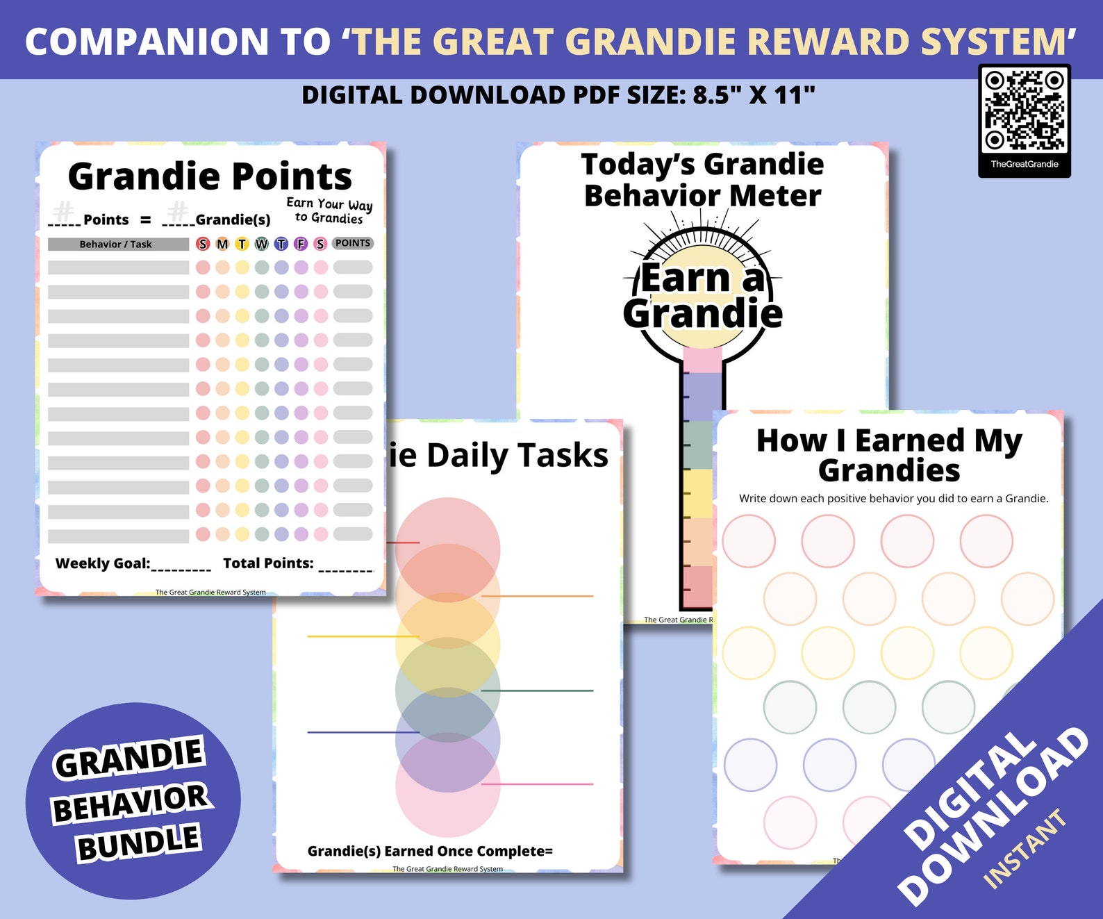 Behavior Chart for Kids Chore Chart for Classroom Good Behavior Tracker ...