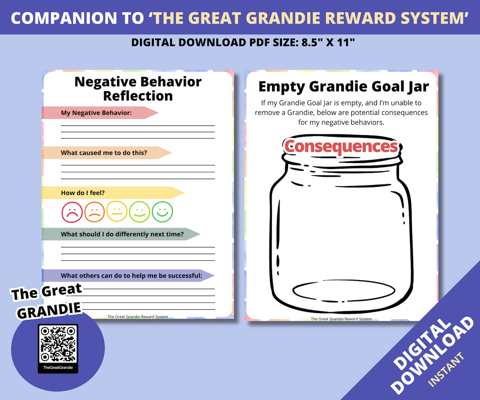 Behavior Chart for Kids Chore Chart for Classroom Good Behavior Tracker ...