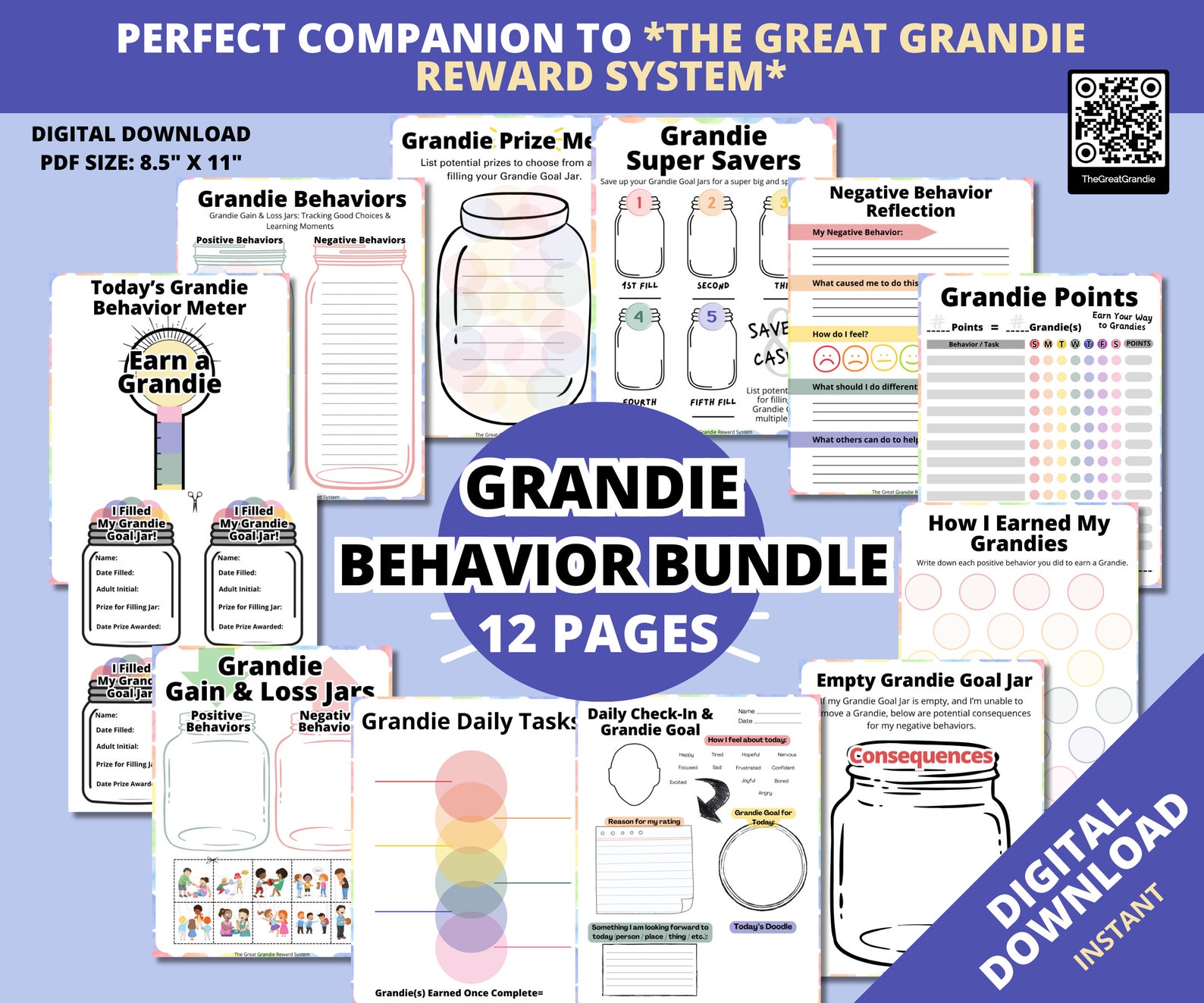 Behavior Chart for Kids Chore Chart for Classroom Good Behavior Tracker ...