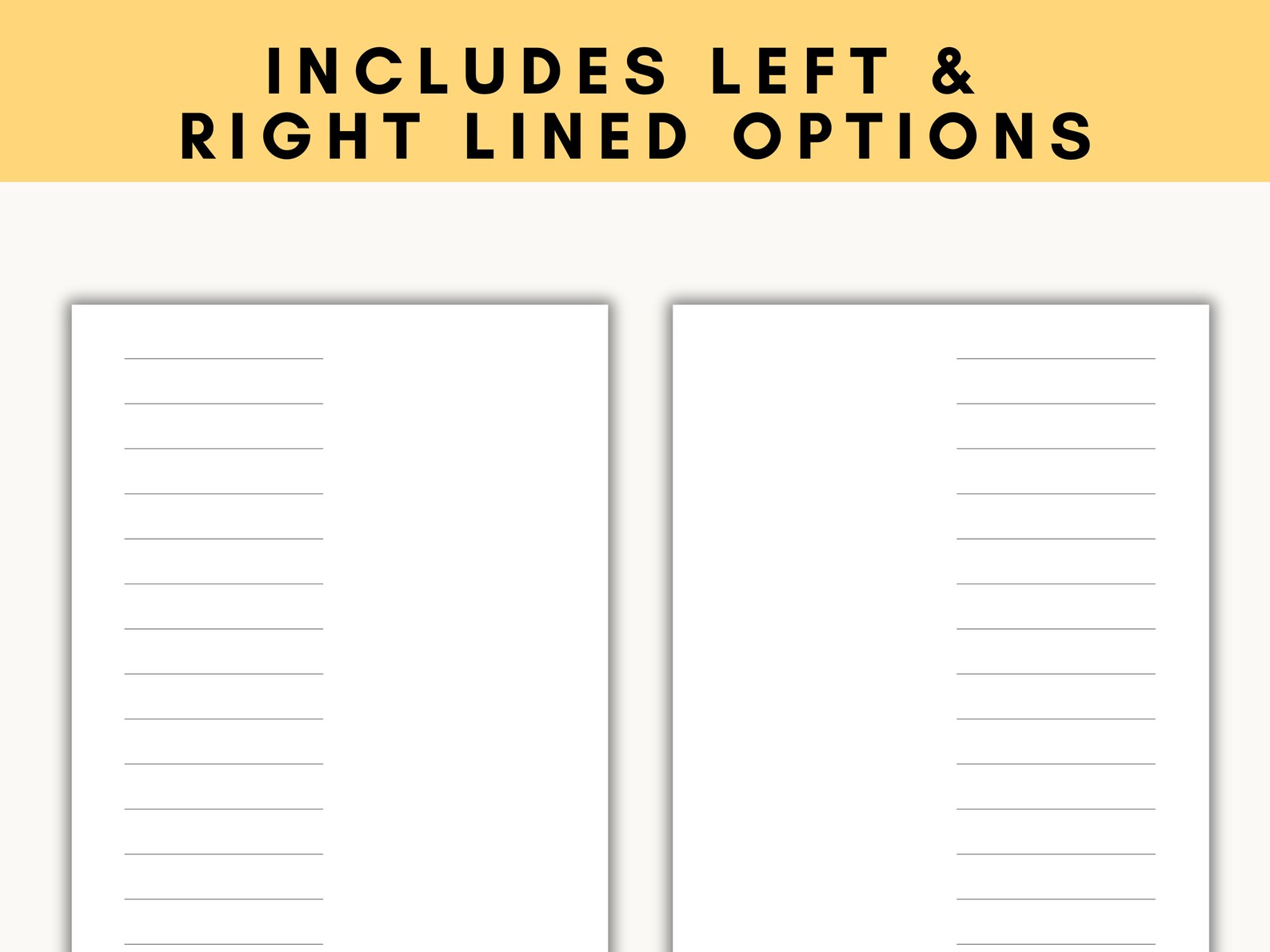 Half Lined Paper Printable, Half Blank Half Lined Paper, Paper With ...