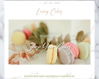 Nuevo tema femenino de Wordpress para pasteleros