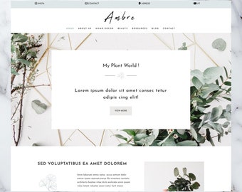 Nuevo tema femenino de comercio electrónico de Wordpress