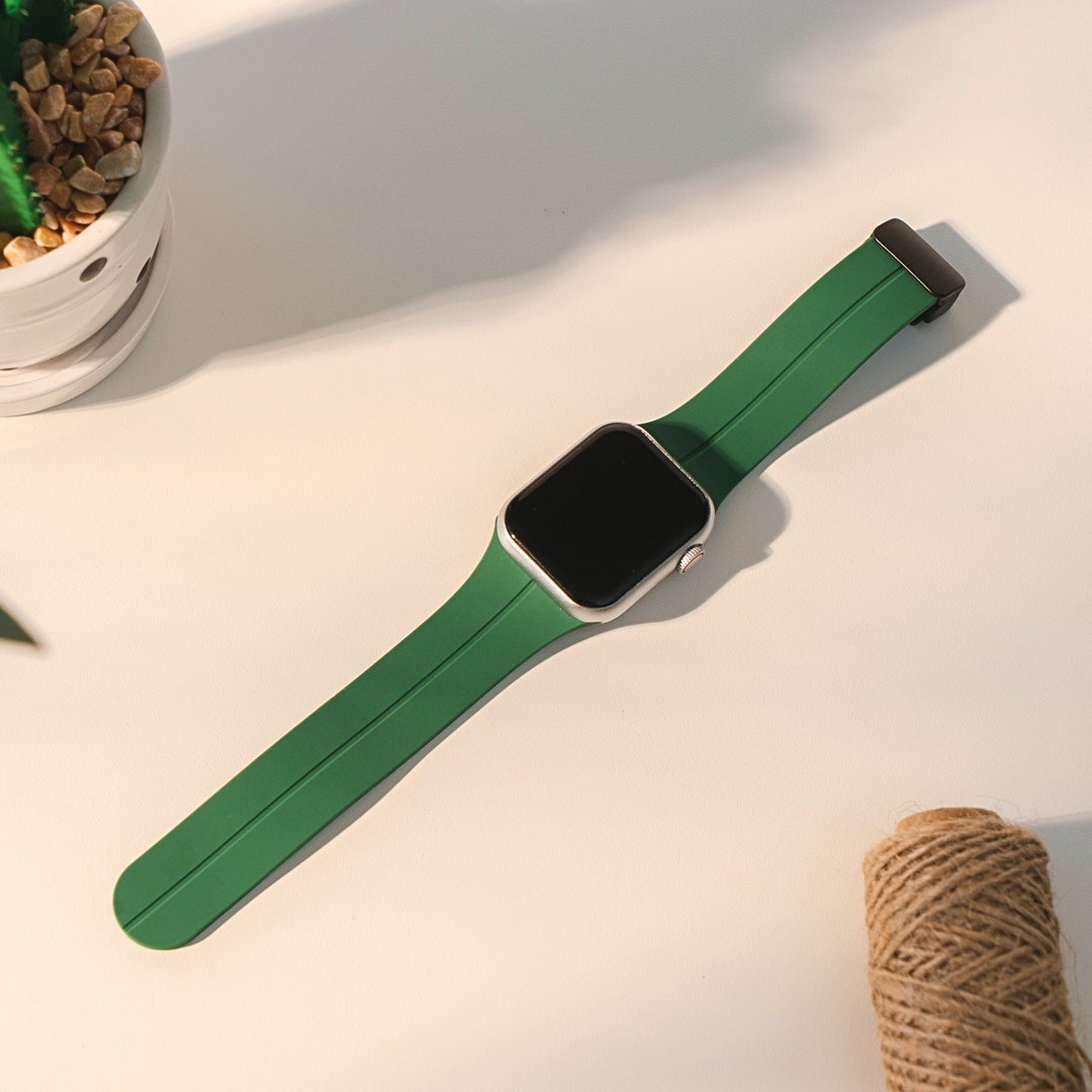 Silicone Apple Watch Band Apple Watch Strap 38mm Etsy