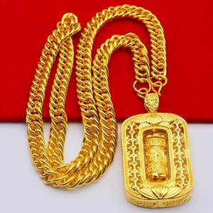18k asian gold necklace deals