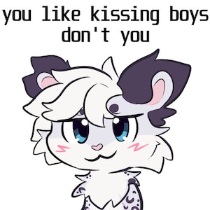 BoyKisser Meme YCH Furry Sona Art Digital