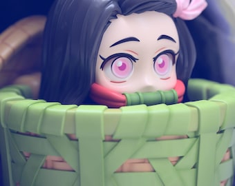 Nezuko Chibi 136 mm hoch aus Harz.