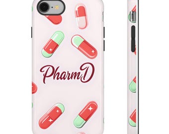 PharmD Pink Phone Case | Apple, Google, Tough Protective Cover
