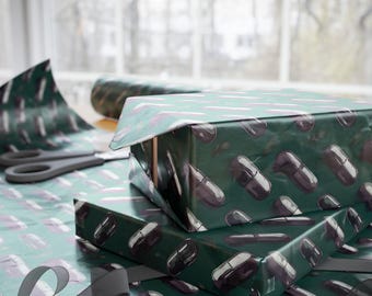 Pill Capsule Wrapping Paper | Health Professional Graduation Gift Wrap