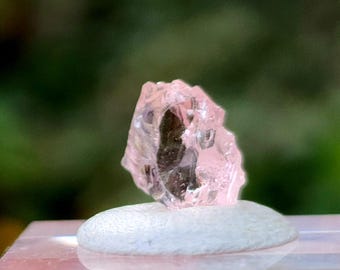 Natural Gemmy Pink Topaz Crystal from Katlang Mardan, Pakistan, Unheated Crystal, Biggest Holidays Season Sale on Crystals, CA Seller
