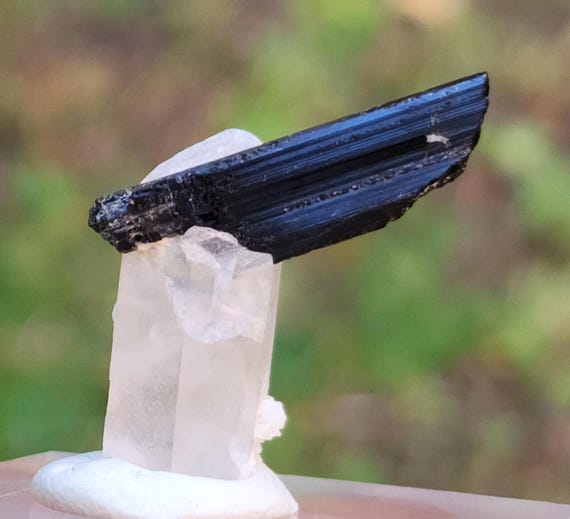 Natural Tourmaline with Quartz from Afghanistan, Biggest Crystal Sales