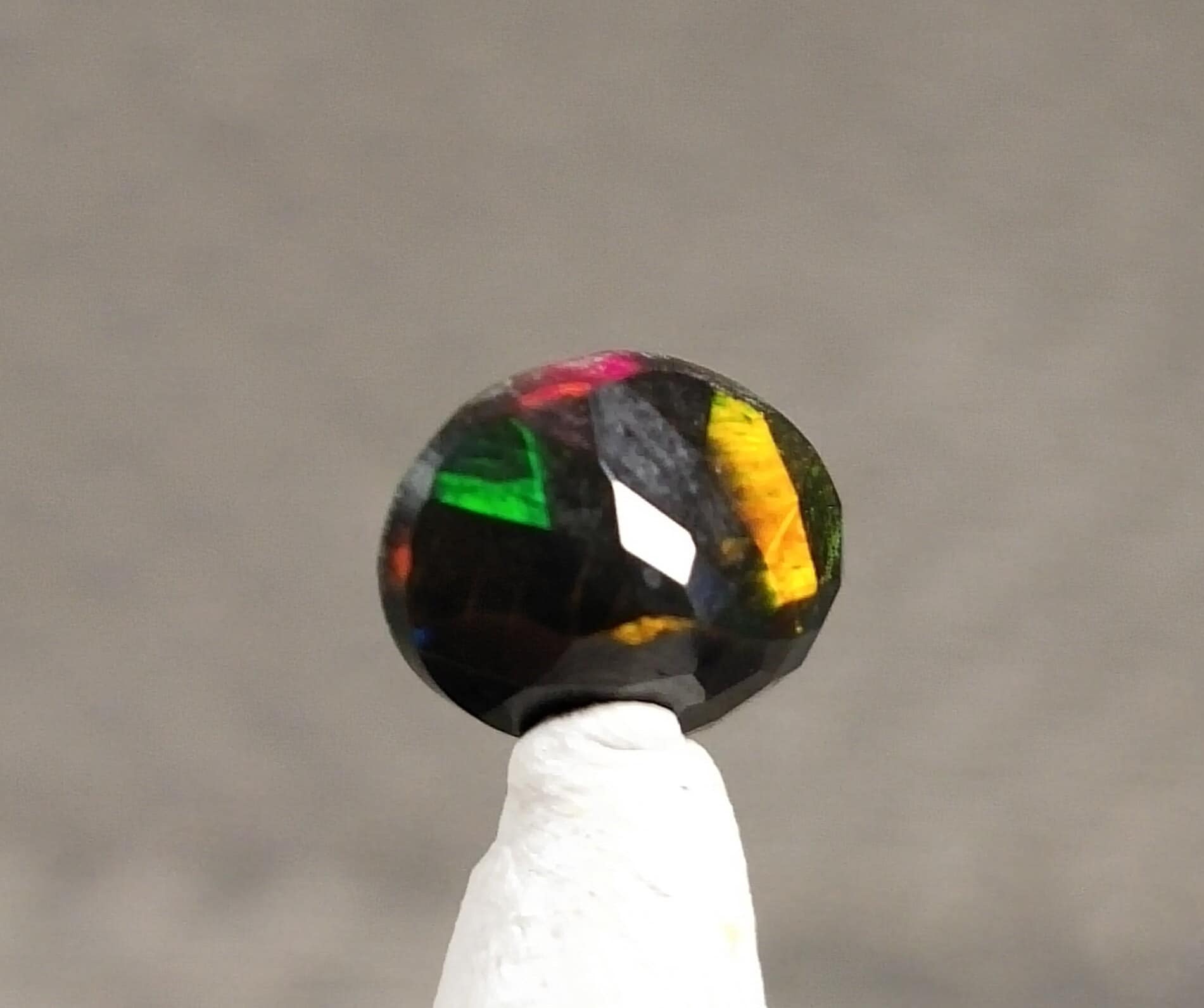 Amazing Black Opal Oval Shaped, Black Fire Opal, Biggest Sale on Crystal