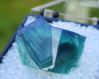 Wonderful Rogerly Fluorite from Greedy Hog Pocket, Diana Mine, UK, Watch Video for its Fluorescent wonders, Only for Collectors