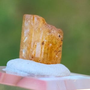 Lustrous Imperial Topaz from Brazil, Deep Color Topaz, Biggest Sale on Crystal, CA Seller