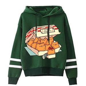 Kitten Nuggets Kawaii Cat Hoodie