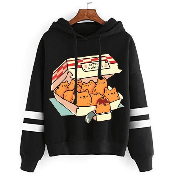 Kitten Nuggets Kawaii Cat Hoodie