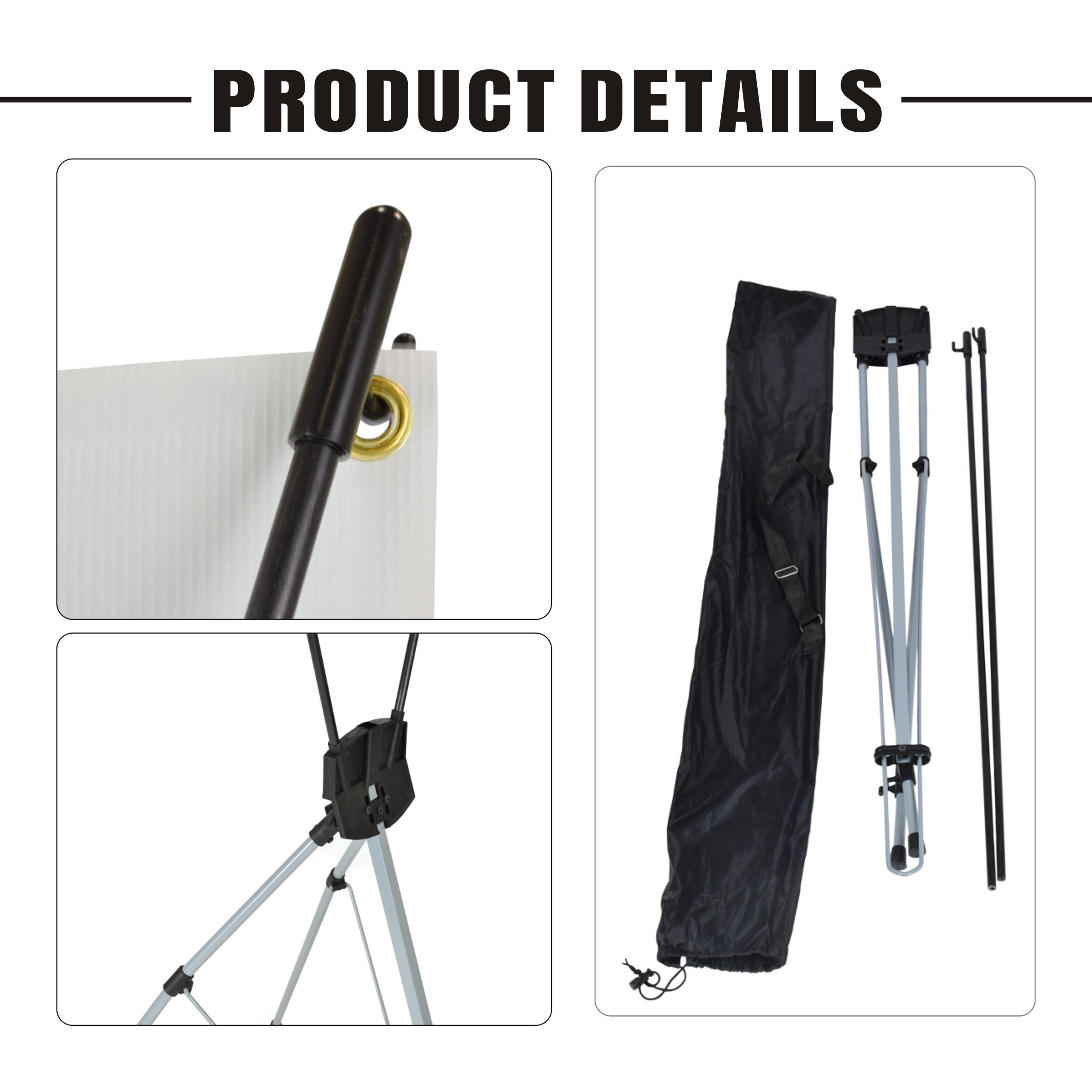 24x63, 32x71 Custom Print Full Color Adjustable X-stand Vinyl Banner ...