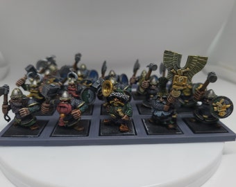 Single and Tray 20mm to 25mm Square Fantasy Wargame Base Converters