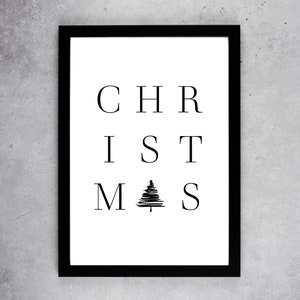 Posters | Christmas - Christmas (white)