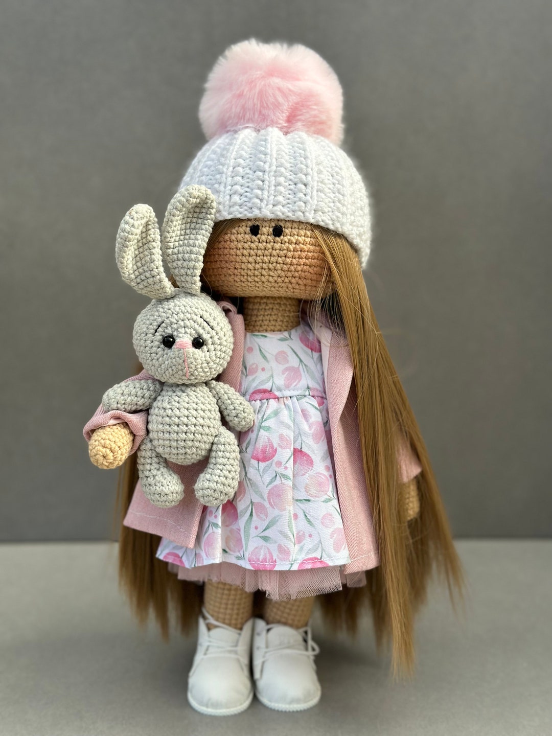 Bambola tipo Waldorf 'Luna' fatta a mano altezza 45 cm - Bambini - ... | su