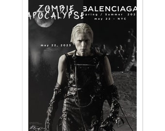 Balenciaga - Zombie Apocalypse  - #3 Fashion Memes - Poster