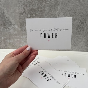 Postkarte | Positives Mindset | positive karte | Aufmunterung | Selbstliebe | selflove | lieb dich selbst | Geschenkidee | Stärke erkennen