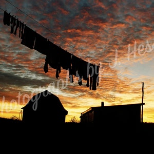 Sunrise on a Farm - Pennsylvania