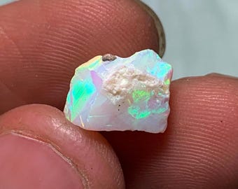 天然エチオピア産オパール原石、13カラット、13x10x5～15x9x4 mm