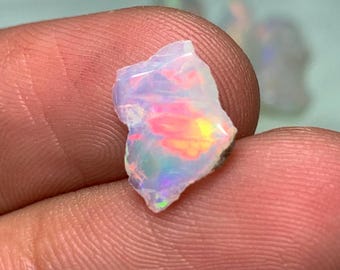 AAA Ethiopian Opal Rough, Welo Opal Stone, October Birthstone
