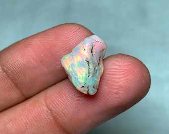 AAA Welo Opal Rough, Natural Ethiopian Opal, 4.95 Carat